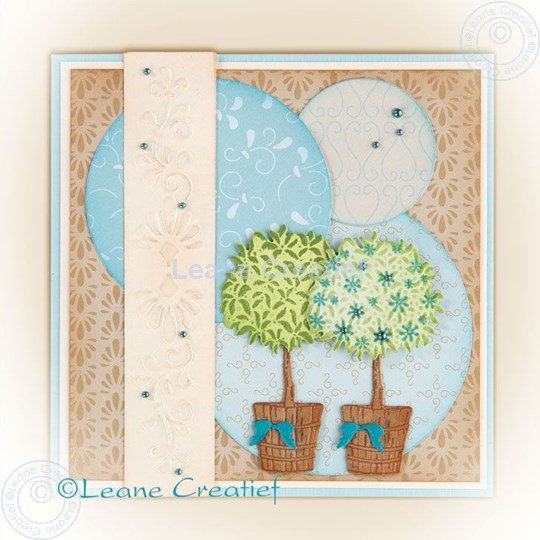 Image sur Pot plant LeCrea'3D die & Clear stamp