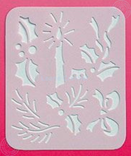 Bild von LeCreaDesign® Spirella® Embossingschablone Weihnachtsmotive