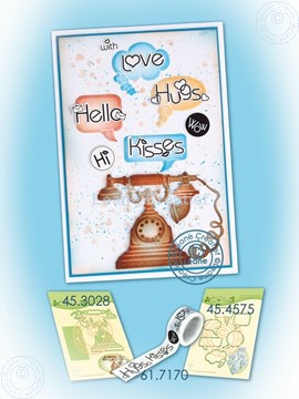 Image de Washi tape words & telephone