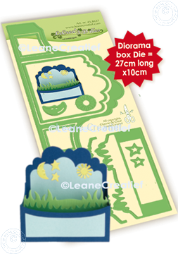 Image de Lea’bilitie® Boîte diorama 3D matrice pour découper & gaufrage