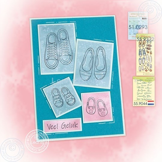 Picture of Family shoes combi stamp