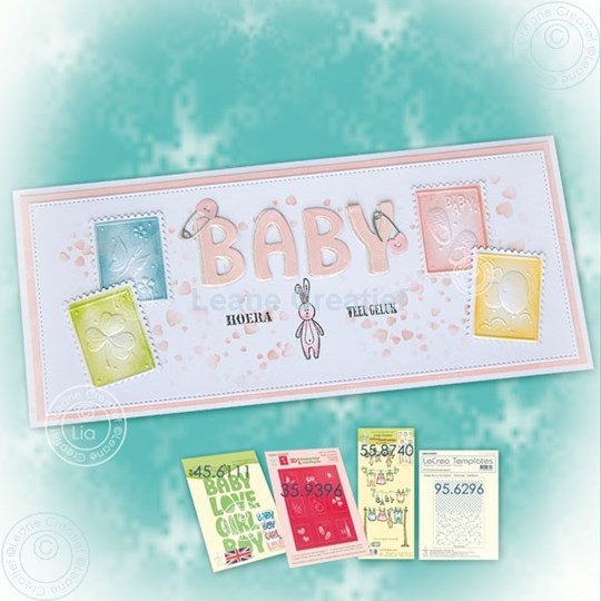 Afbeelding van Slim line card baby