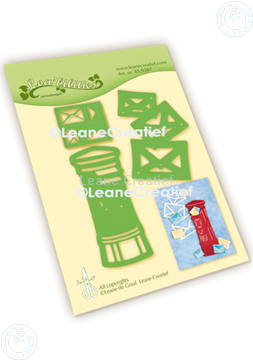 Image de Lea’bilitie® Boîte aux lettres & lettres matrice pour découper & gaufrage