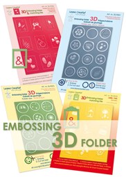 Afbeelding voor categorie Embossing folders 3D